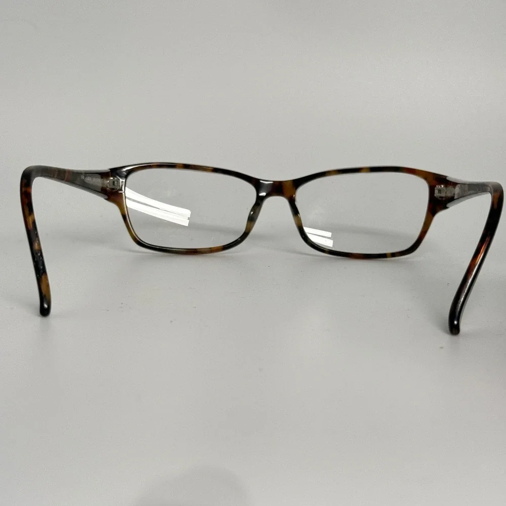 Prodesign Denmark 1749 Tortoise Shell Rectangle Eyeglasses Frame Brown 52-16-135